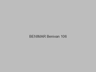 Enganches económicos para BENIMAR Benivan 106